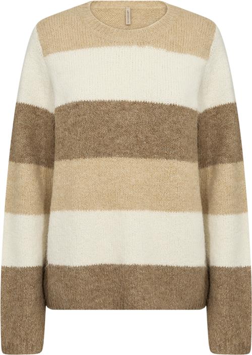 soyaconcept Scilene 1 Kvinde 98404c Desert Brown Melange C Sweaters Str M - Uld hos Magasin