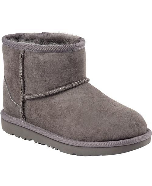 Se UGG K Classic Mini II Grey Støvler Str 19.5 - hos Magasin ved Magasin