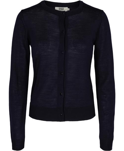 Magasin du Nord Collection Magasin Cally 1 100 Merino Kvinde Navy Sweaters Str S Merino