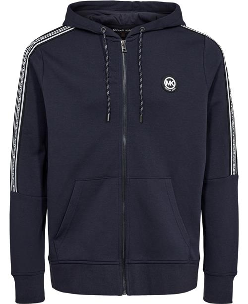 Se Michael Kors NEW Evergreen FZ Hoodie Mand Midnight Hoodies Str XXL - hos Magasin ved Magasin