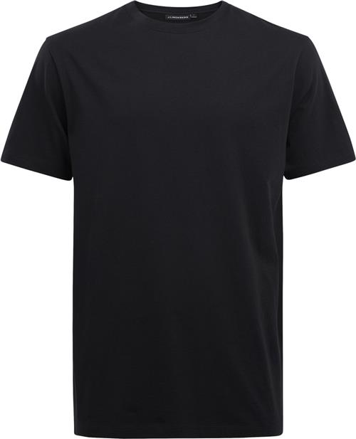 Se J. Lindeberg Sid Basic Tshirt Mand Black Kortærmede T-shirts Str S - hos Magasin ved Magasin