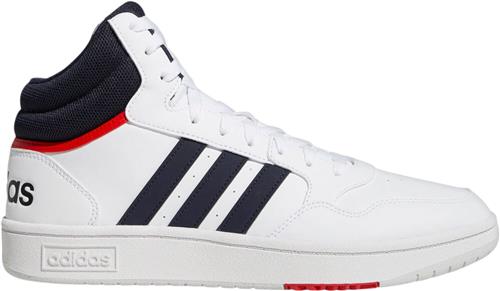 adidas Hoops 3.0 Mid Classic Vintage Sneakers Mand Hvid Sneakers Str 43 1/3 - hos Magasin