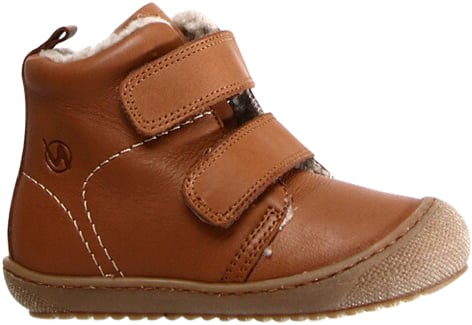 Naturino Naturino Bubble Wool Lining VL Boot Cognac Støvler Str 21 - Læder hos Magasin