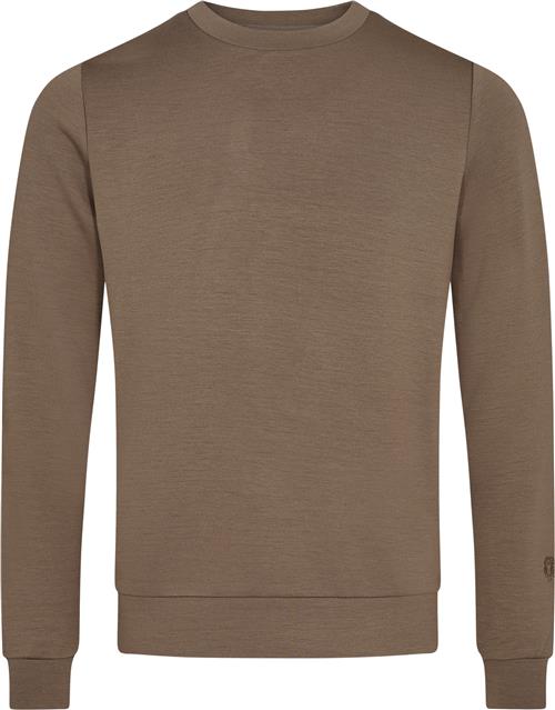 Mos Mosh Gallery Mmgabel Crew Neck Sweat Mand Warm Camel Sweatshirts Str L - Viskose hos Magasin