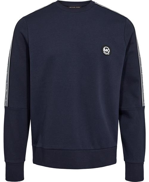 Michael Kors NEW Evergreen LS Crew Mand Midnight Sweatshirts Str XL - hos Magasin