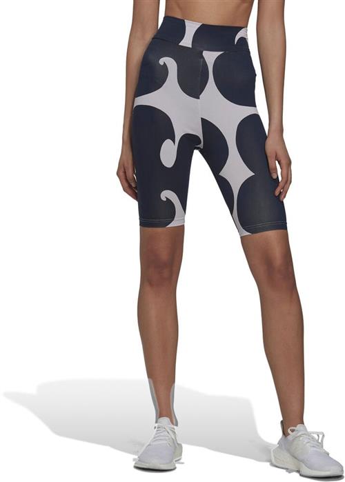 adidas Marimekko Rib Cykelshorts S - Træningsshorts Bomuld hos Magasin