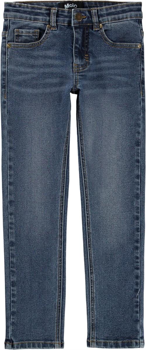 Molo Aksel Str 12 år / 152 cm - Blå Jeans Denim hos Magasin