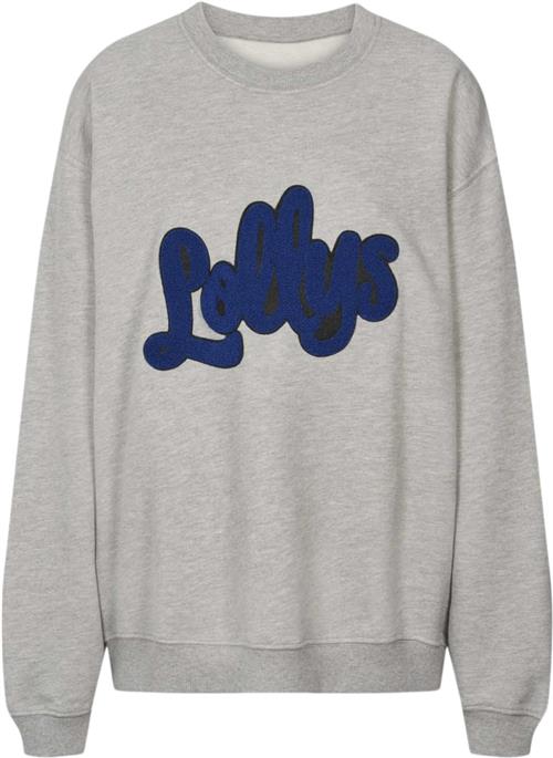 Lollys Laundry California Sweat Kvinde Grey Melange Sweatshirts Str XL - Bomuld hos Magasin