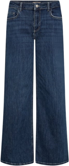 soyaconcept Sckimberly 24-b Bukser Mørk blå Kvinde 2494 Mørk Blå Wide Jeans Str 28 - Bomuld hos Magasin