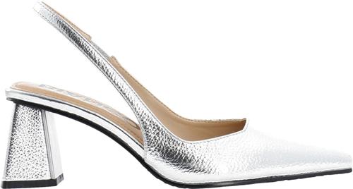 Se Bianco Biamaralyn Slingback Metallic Kvinde Silver Slingbacks Str 40 - hos Magasin ved Magasin