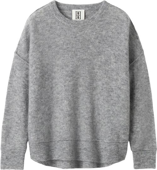 Se By Malene Birger Biagiorms Kvinde Grey Melange Sweaters Str L - Uld hos Magasin ved Magasin