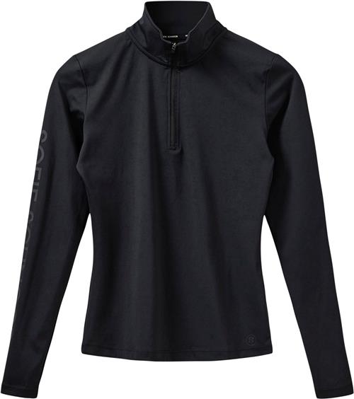 Se Sofie Schnoor Tshirt Long-sleeve Kvinde Black Langærmede T-shirts Str XL - hos Magasin ved Magasin