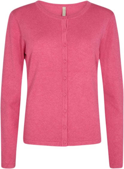 soyaconcept Scdollie 446 Kvinde 94505 Fuchsia Rose Mel Sweaters Str L - Nylon hos Magasin