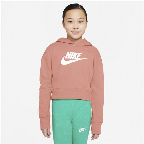 Nike Sportswear Club Cropped Haettetroje 158-170 / XL - Sweatshirts & Hættetrøjer hos Magasin