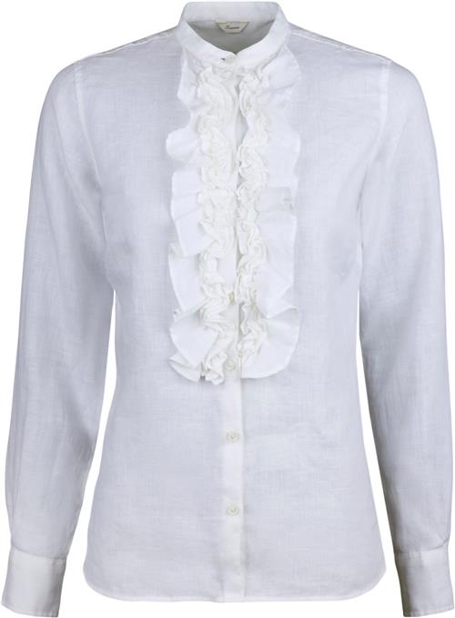 Stenströms Hillary Blouse Kvinde White Langærmede Bluser Str 34 - hos Magasin