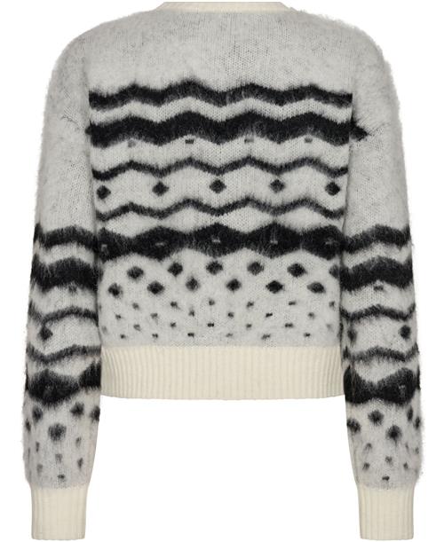 Designers Remix Verona Winter Knit Kvinde Cappuccino Sweaters Str XS - hos Magasin