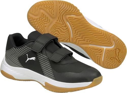 Puma Varion Velcro Indendørssko Sort Indendørssko Str 29 - Gummi hos Magasin