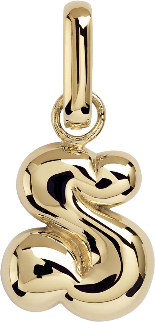 Camille Brinch Jewellery Puffer Letter Charm S pendant - Vedhæng hos Magasin