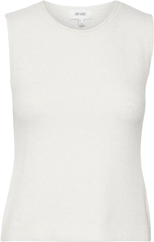 Se Vero Moda Vmlucille Oneck Knit Tank TOP VMA Kvinde Birch Sweaters Regular Fit Str S - hos Magasin ved Magasin