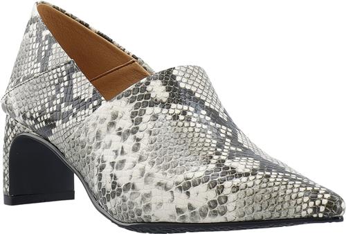 Bianco Rowe Heel Step Down Mule #S Kvinde White Snake Mules Str 40 - hos Magasin