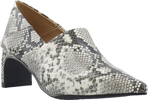 Bianco Rowe Heel Step Down Mule #S Kvinde White Snake Mules Str 38 - hos Magasin