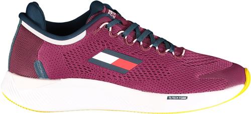 Se Tommy Hilfiger Sport Elite Racer Sneakers Kvinde Lilla Sneakers Str 41.5 - hos Magasin ved Magasin