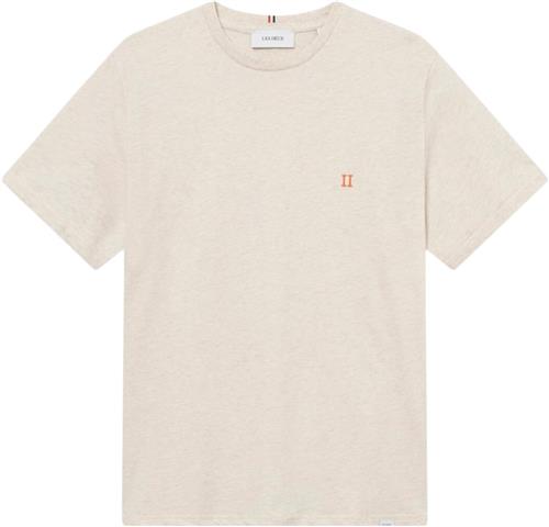 Se Les Deux Nørregaard Tshirt - Seasonal Mand Ivory Melange Kortærmede T-shirts Str S - hos Magasin ved Magasin