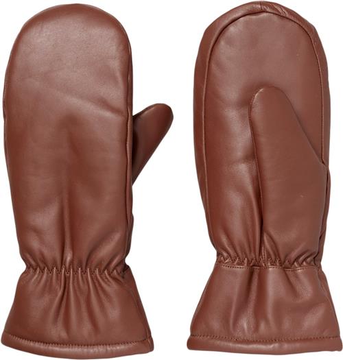 Becksöndergaard Leather Nylona Mitten L/XL - Vanter Læder hos Magasin