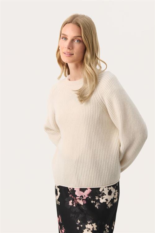 Part Two Luahpw PU Kvinde Birch Sweaters Regular Fit Str XL - hos Magasin