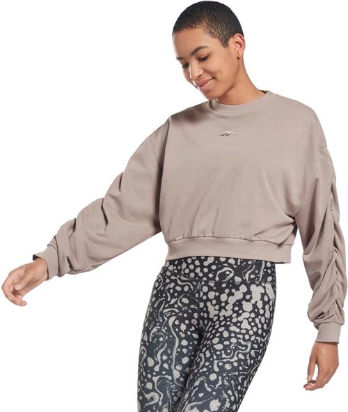 Reebok Studio Knit Fashion Coverup Sweatshirt L - Hættetrøjer & Sweatshirts Bomuld hos Magasin