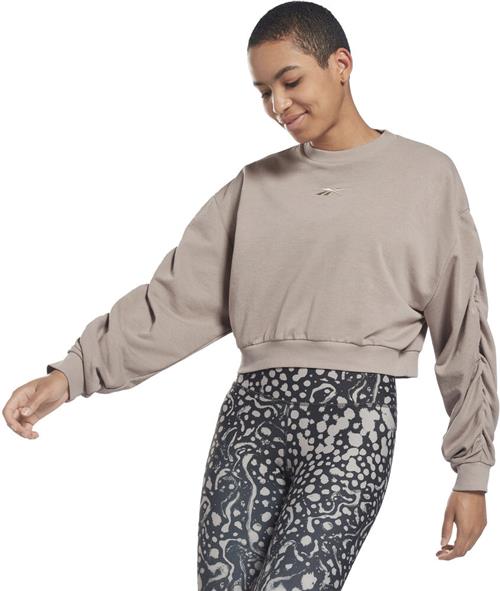 Reebok Studio Knit Fashion Coverup Sweatshirt XS - Hættetrøjer & Sweatshirts Bomuld hos Magasin