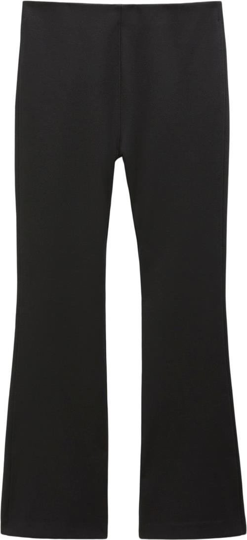 Se Filippa K Flared Jersey Trousers Kvinde Black Flare Bukser Str 2XS - hos Magasin ved Magasin