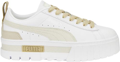 Puma Mayze Luxe Sneakers Kvinde Hvid Sneakers Str 42 - Læder hos Magasin