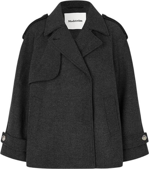 Modström Esmundmd Twill Jacket Kvinde Sort Blazere Str S - hos Magasin