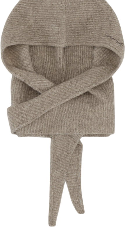 Ganni Soft Wool Balaclava ONE SIZE - Halstørklæder & Tørklæder hos Magasin