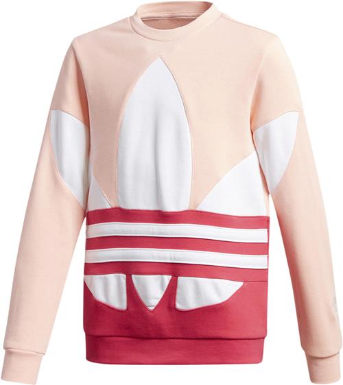 adidas Large Trefoil Crew Sweatshirt 128 - Sweatshirts & Hættetrøjer hos Magasin