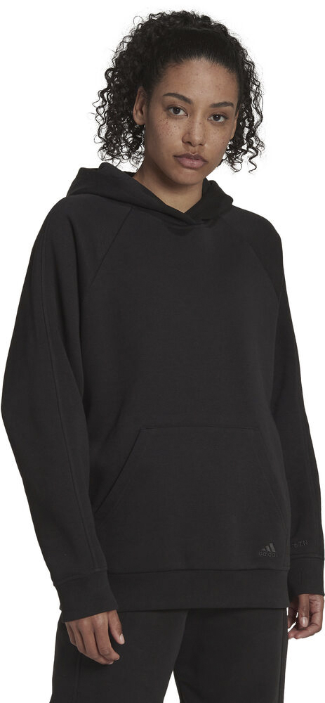 Se adidas ALL SZN Fleece Boyfriend Hættetrøje L - Hættetrøjer & Sweatshirts Bomuld hos Magasin ved Magasin