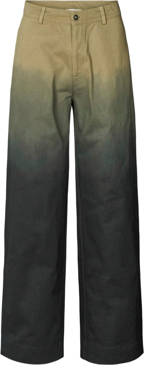 Rabens Saloner Flow Drill Pants Jahan Kvinde Army Combo Bukser Str XS - hos Magasin