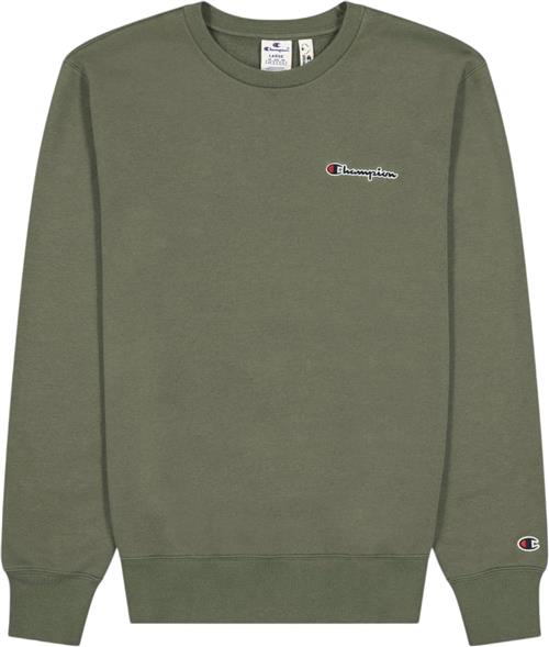 Se Champion Crewneck Sweatshirt Mand Thyme Sweatshirts Str XS - Bomuld hos Magasin ved Magasin