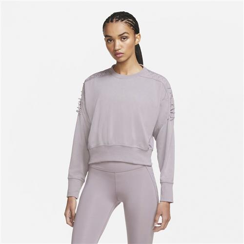 Nike Therma Cropped Top S - Hættetrøjer & Sweatshirts Bomuld hos Magasin