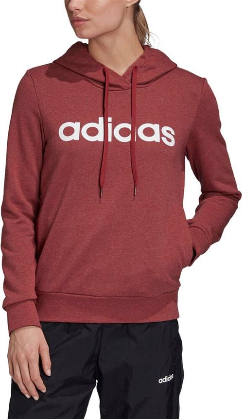 adidas Essentials Linear Pullover Hættetrøje XS - Hættetrøjer & Sweatshirts Bomuld hos Magasin