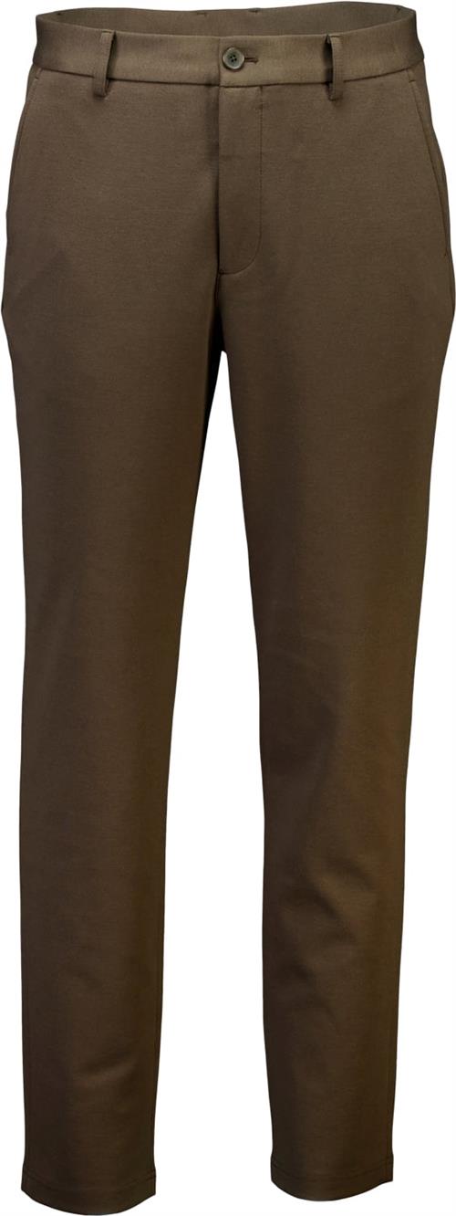 Se Lindbergh Superflex Pants Mand Brun Habitbukser Str L - hos Magasin ved Magasin