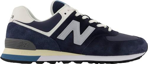 Se New Balance Ml574te Mand Nb Navy Sneakers Str 9 - hos Magasin ved Magasin