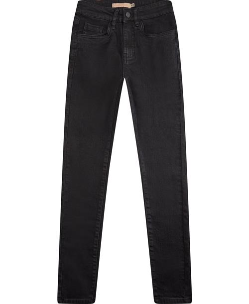 Denim Project Dpwmaja Highwaist Skinny Jeggins Kvinde W001 Black Skinny Jeans Str 30 / 34 - hos Magasin