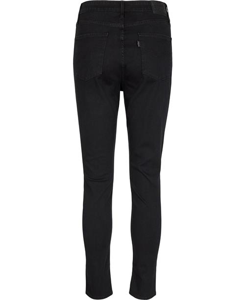 Levi's 721 High Rise Skinny Jeans Kvinde Sort Skinny Jeans Skinny Fit Str W24/30 - hos Magasin