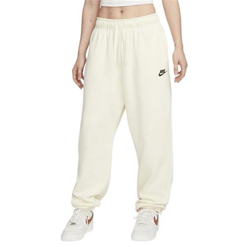 Nike Sportswear Club Fleece Sweatpants Kvinde Coconut Milk/black Sweatpants Str XL - Bomuld hos Magasin