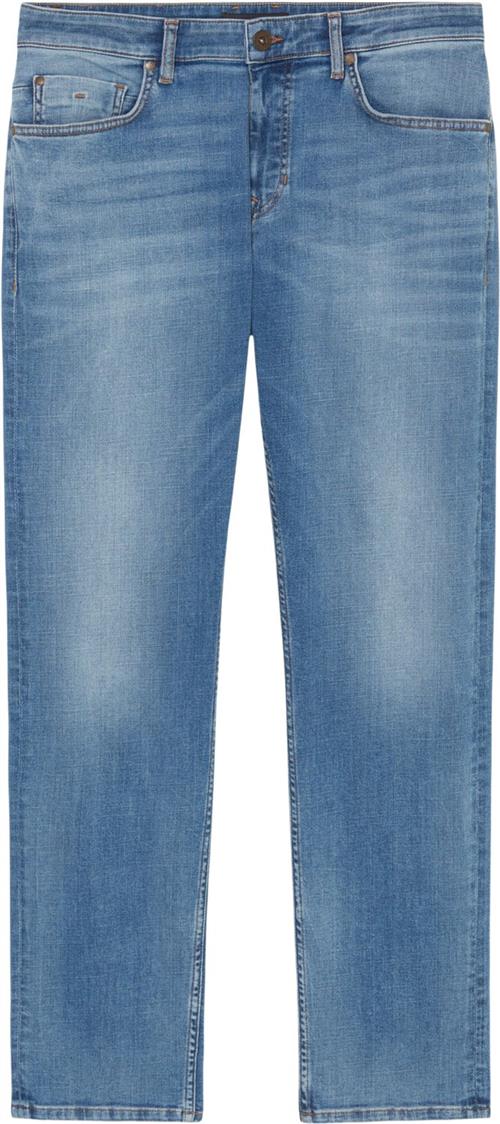 Marc O’Polo Denim, Regular fit, Regular leg, lo Kvinde Authentic Mid Bukser Med Lige Ben Str 34 34 Denim - hos Magasin