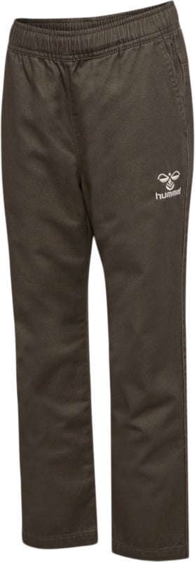 Se Hummel Hmlhamil Pants Str 11 år / 146 cm - Major Brown Bukser hos Magasin ved Magasin