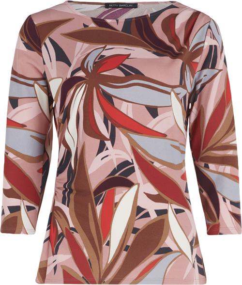 Se Betty Barclay Shirt Kurz 3/4 Ar Kvinde Rosé/brown Langærmede Bluser Str 38 - hos Magasin ved Magasin