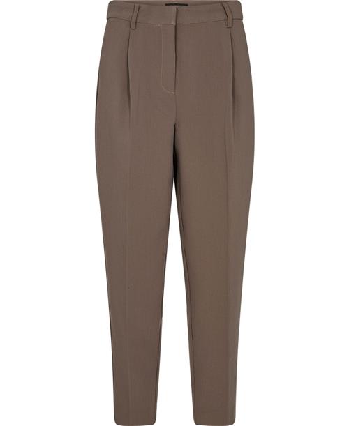 Bruuns Bazaar Cindysusbbdagny Pants Kvinde Major Brown Bukser Med Smalle Ben Str 44 - Polyester hos Magasin